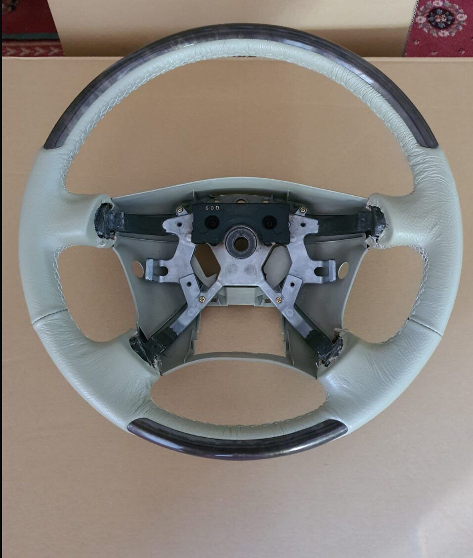 Pride Car Customs restored steering wheel